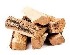 Brandhout 6 blokken als informatie